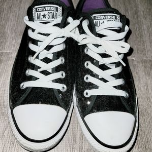 Converse All ⭐Star Black Sequin